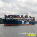 FCL/LCL sea cargo to Osaka, Kobe, Tokyo, Japan, from Shanghai, Ningbo, Yiwu, Hangzhou